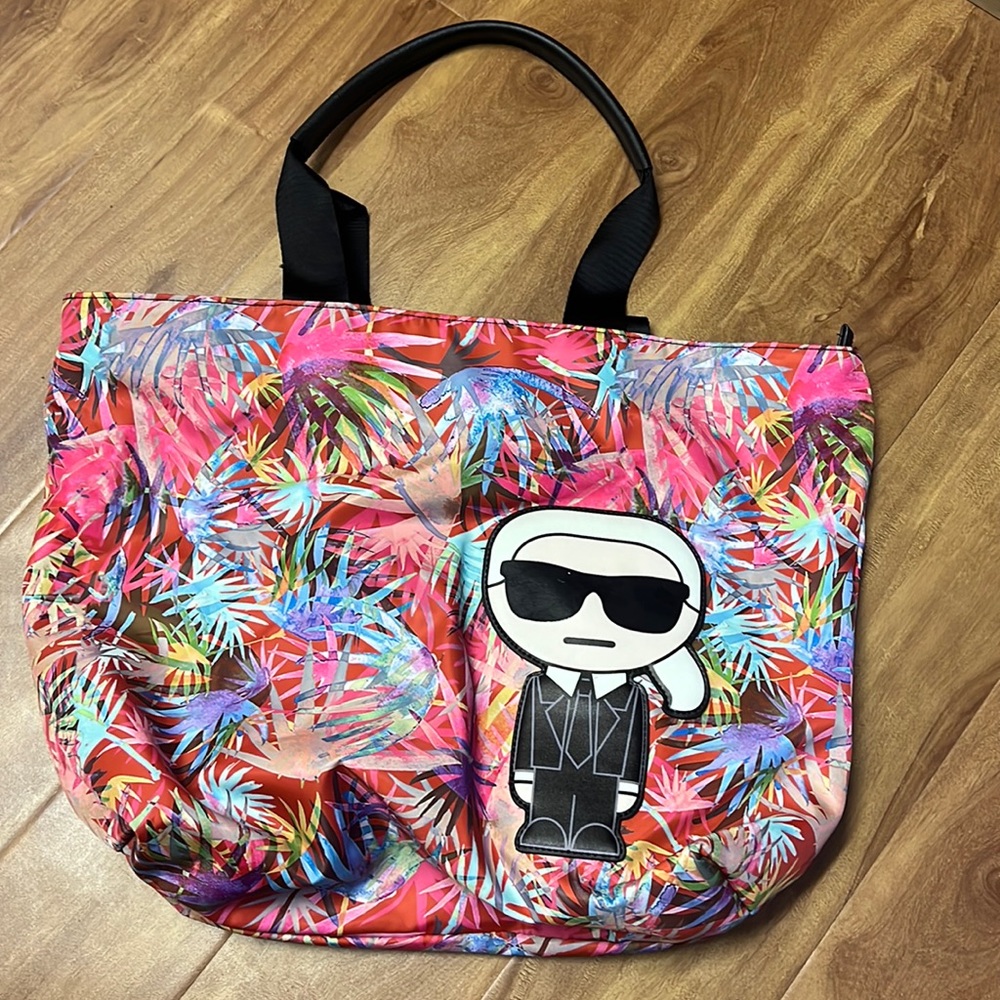 Karl lagerfield tote bag